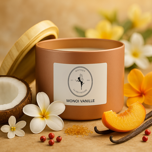 Petite Bougie Monoi Vanille