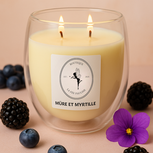 Grande Bougie Mûre & Myrtille