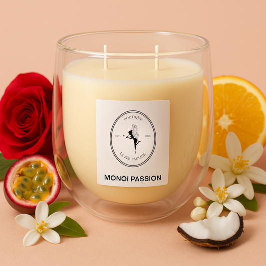 Grande Bougie Monoï Passion