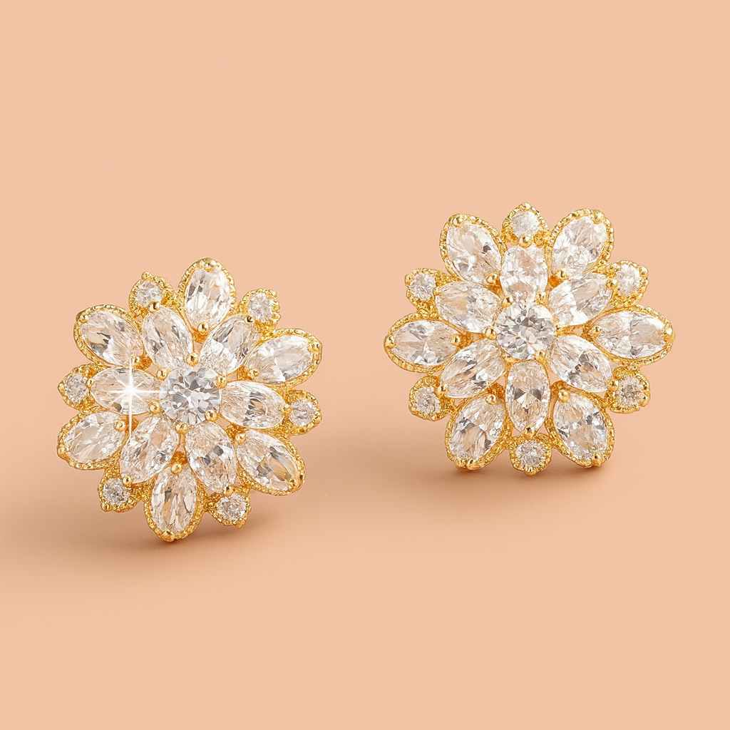 Boucle D’oreille Strass