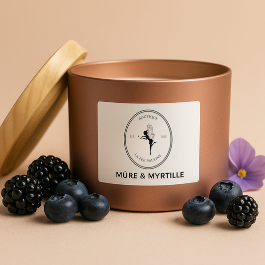 Petite Bougie Mûre et Myrtille
