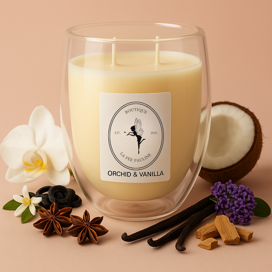 Grande Bougie Orchid & Vanilla
